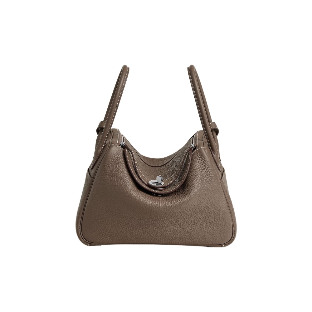 Hermès Lindy 26 Palladiumauflage Clemence Etoupe