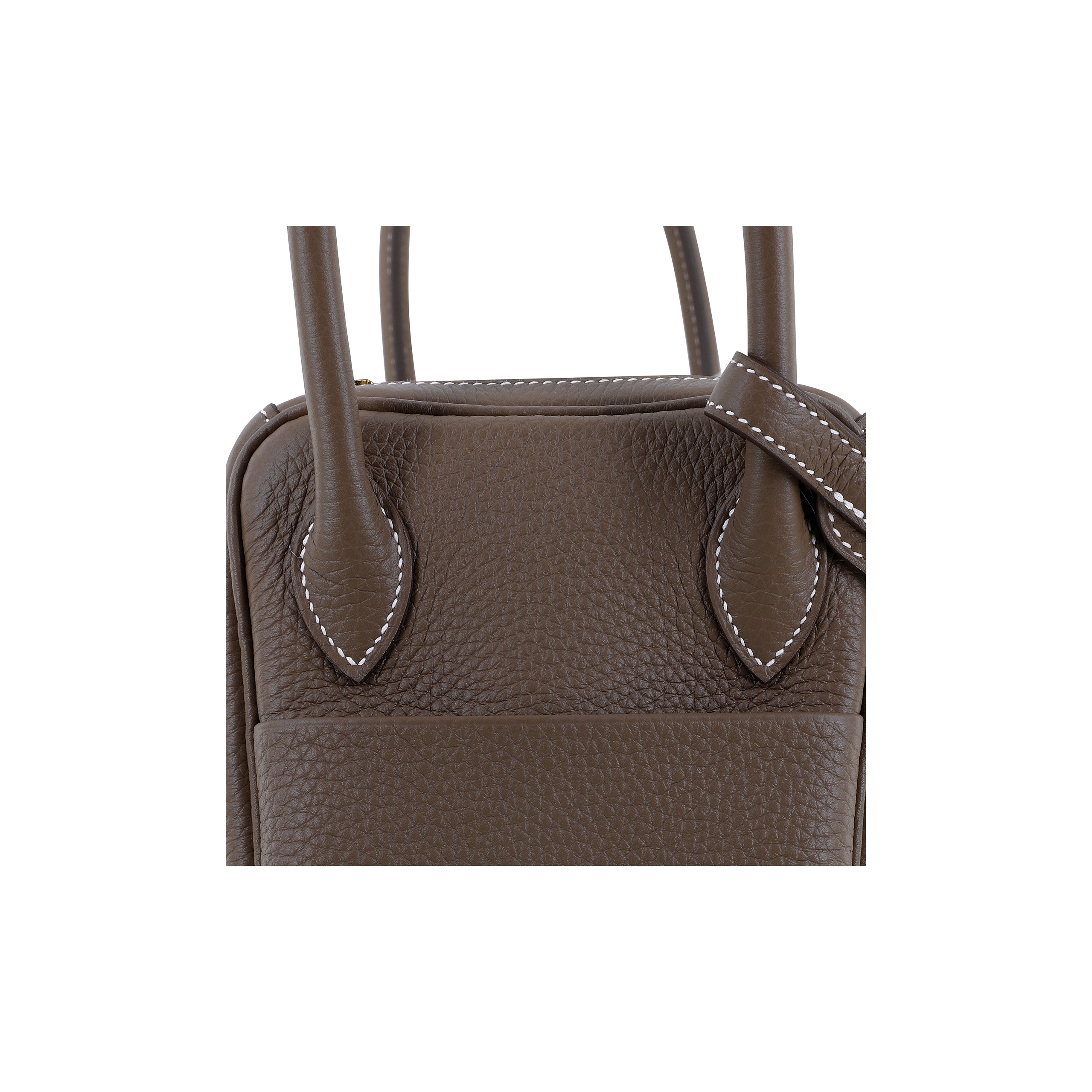 Hermès Lindy 26 Gelbgold Clemence Etoupe