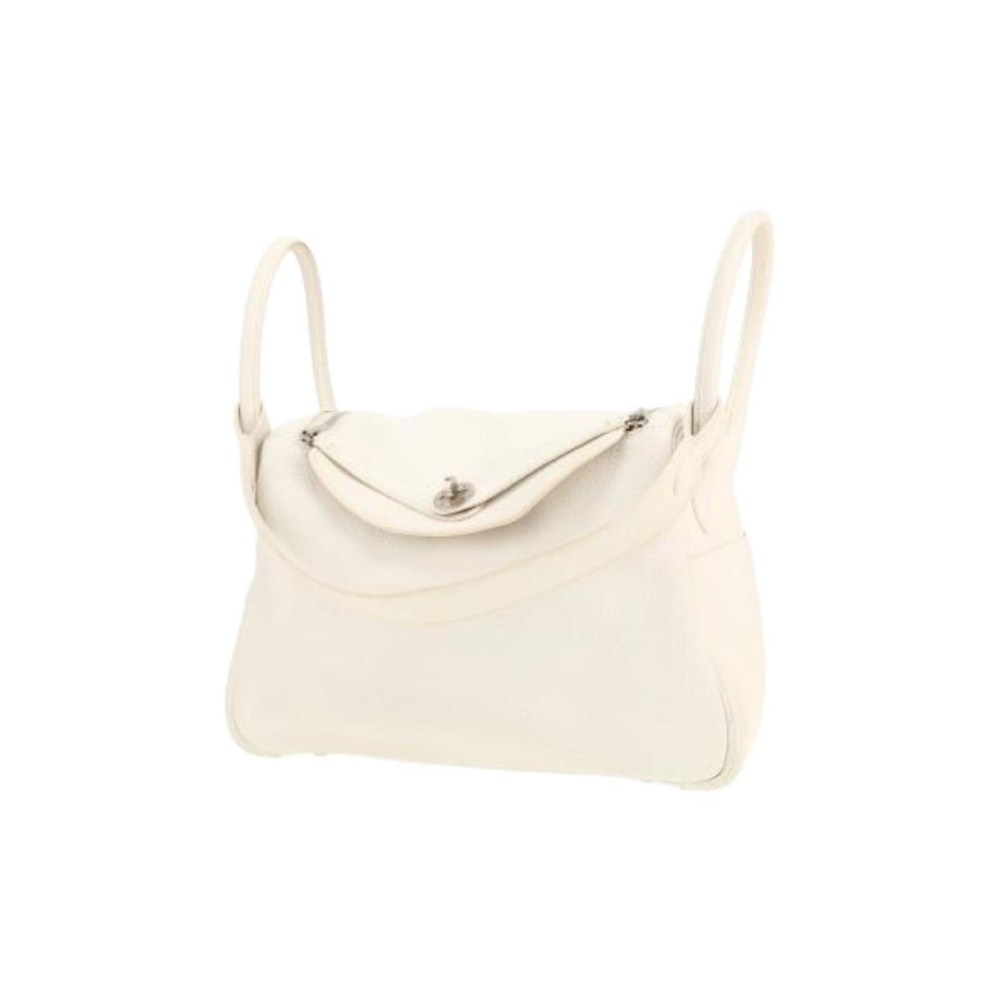 Hermès Lindy 30 Palladiumauflage Clemence Craie