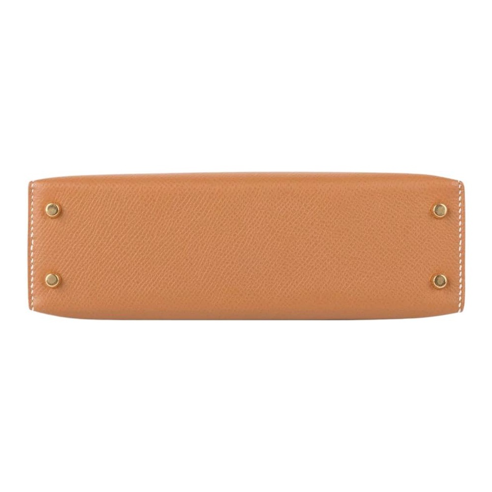 Hermès Mini Kelly II 20 Epsom Gold Hardware