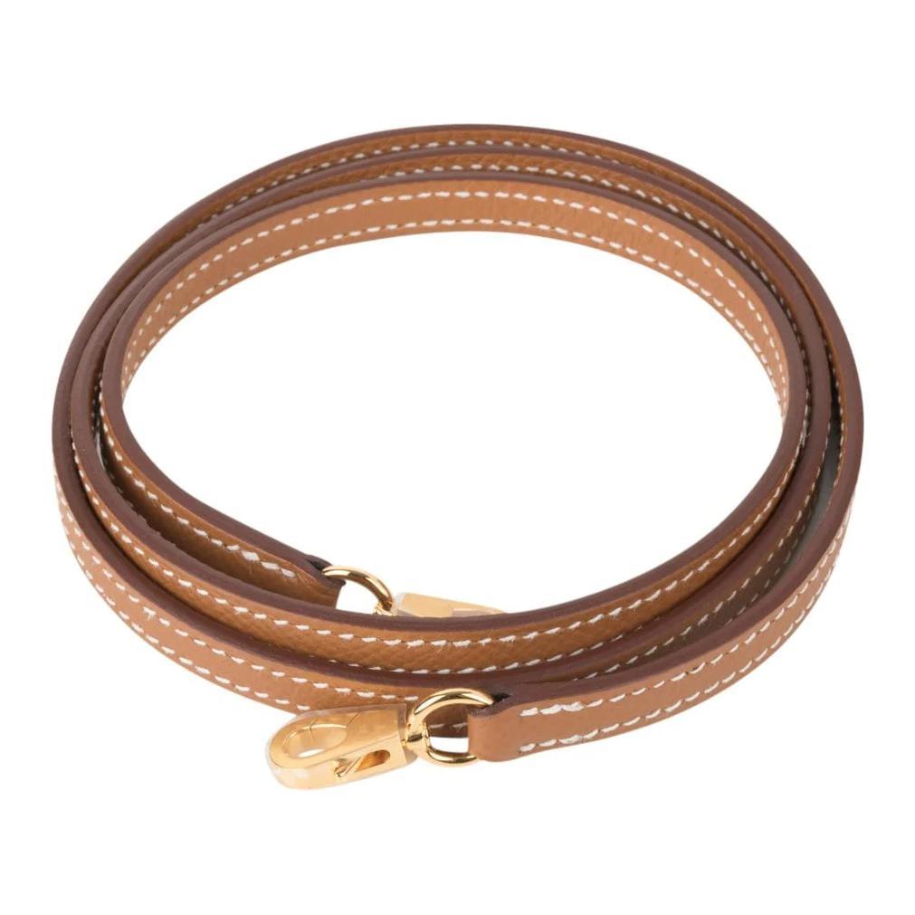 Hermès Mini Kelly II 20 Epsom Gold Hardware
