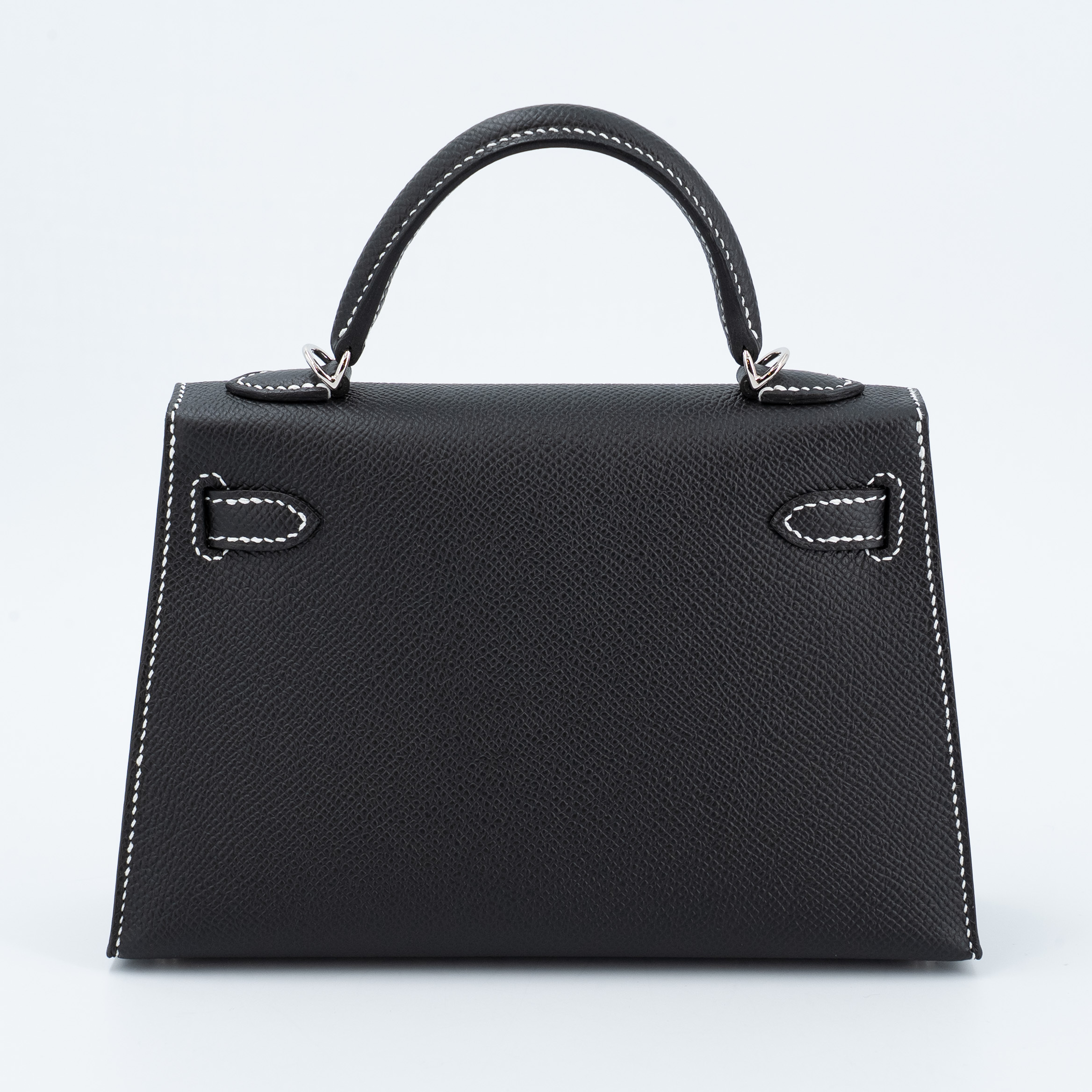 Hermès Mini Kelly II 20 Epsom Palladium Hardware