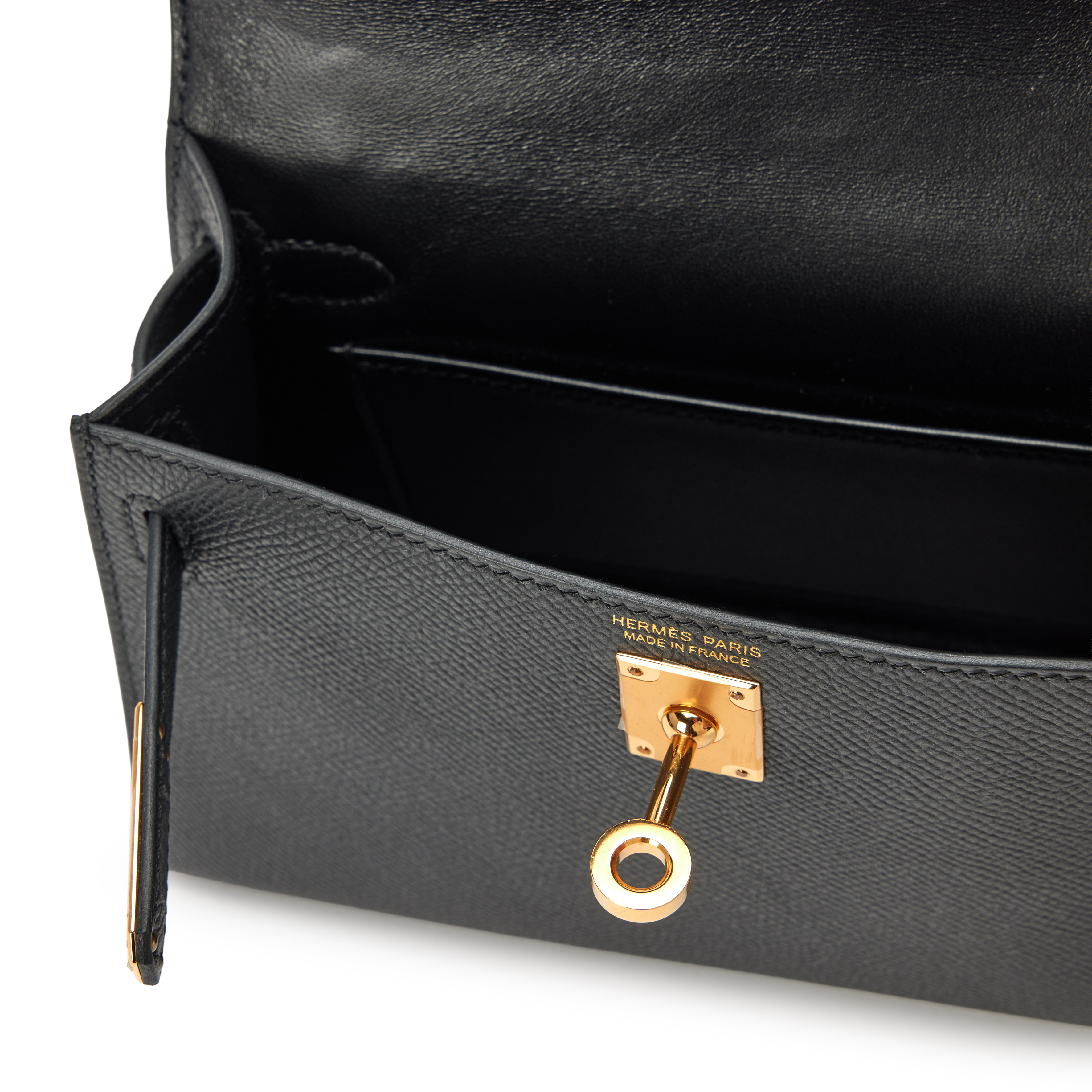 Hermès Mini Kelly II 20 Epsom Gold Hardware