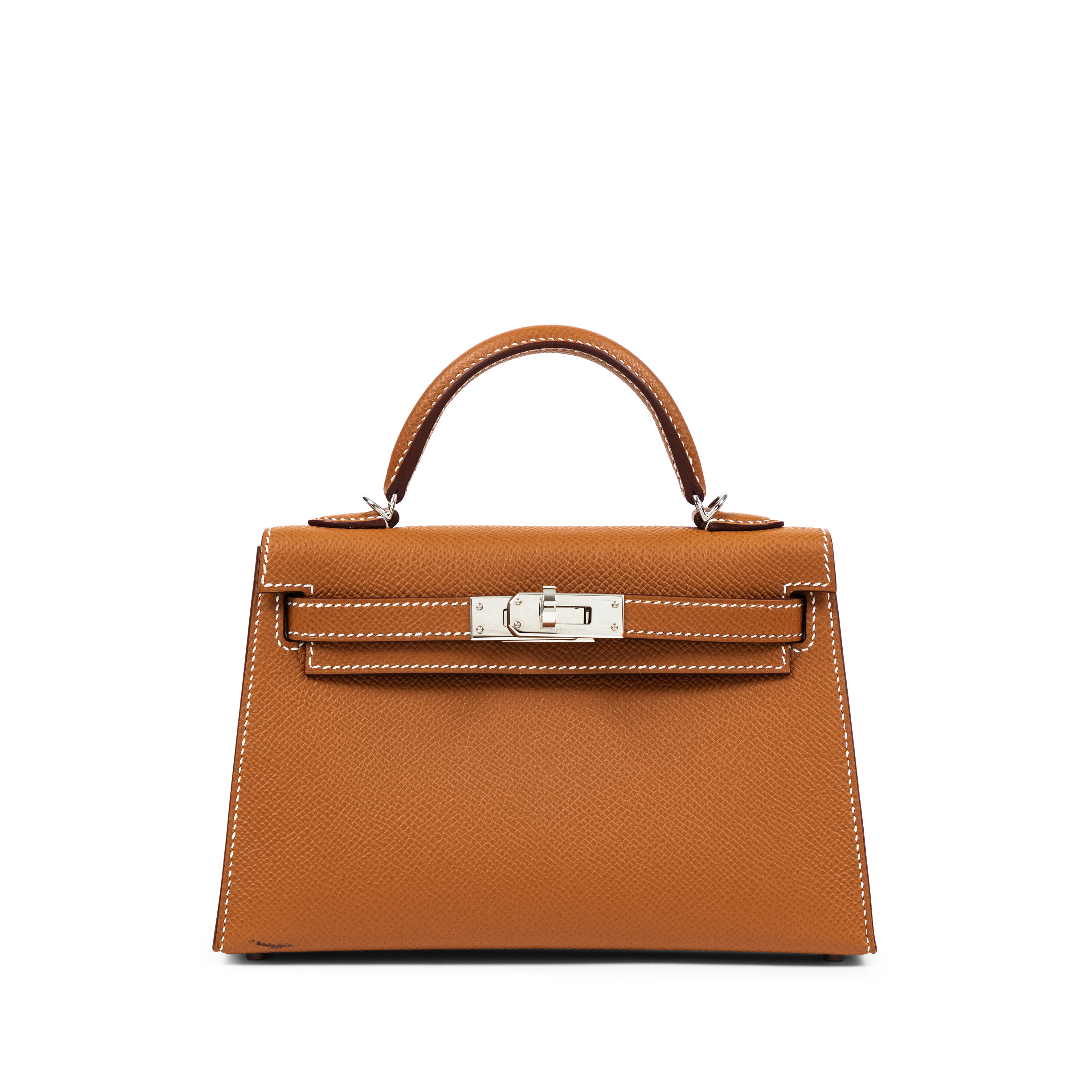 Hermès Mini Kelly II 20 Epsom Palladium Hardware