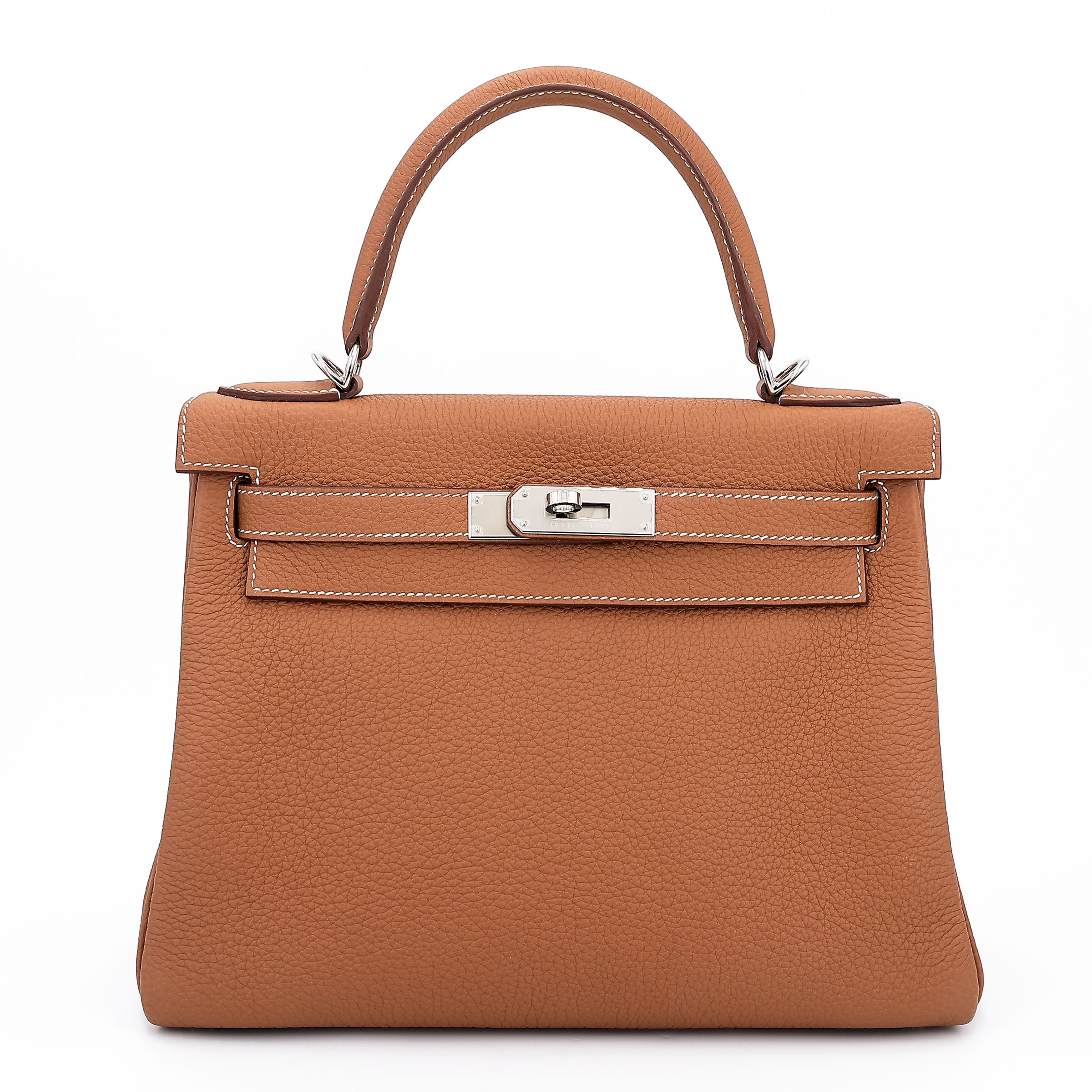 Hermès Kelly 28 Togo Palladium Hardware