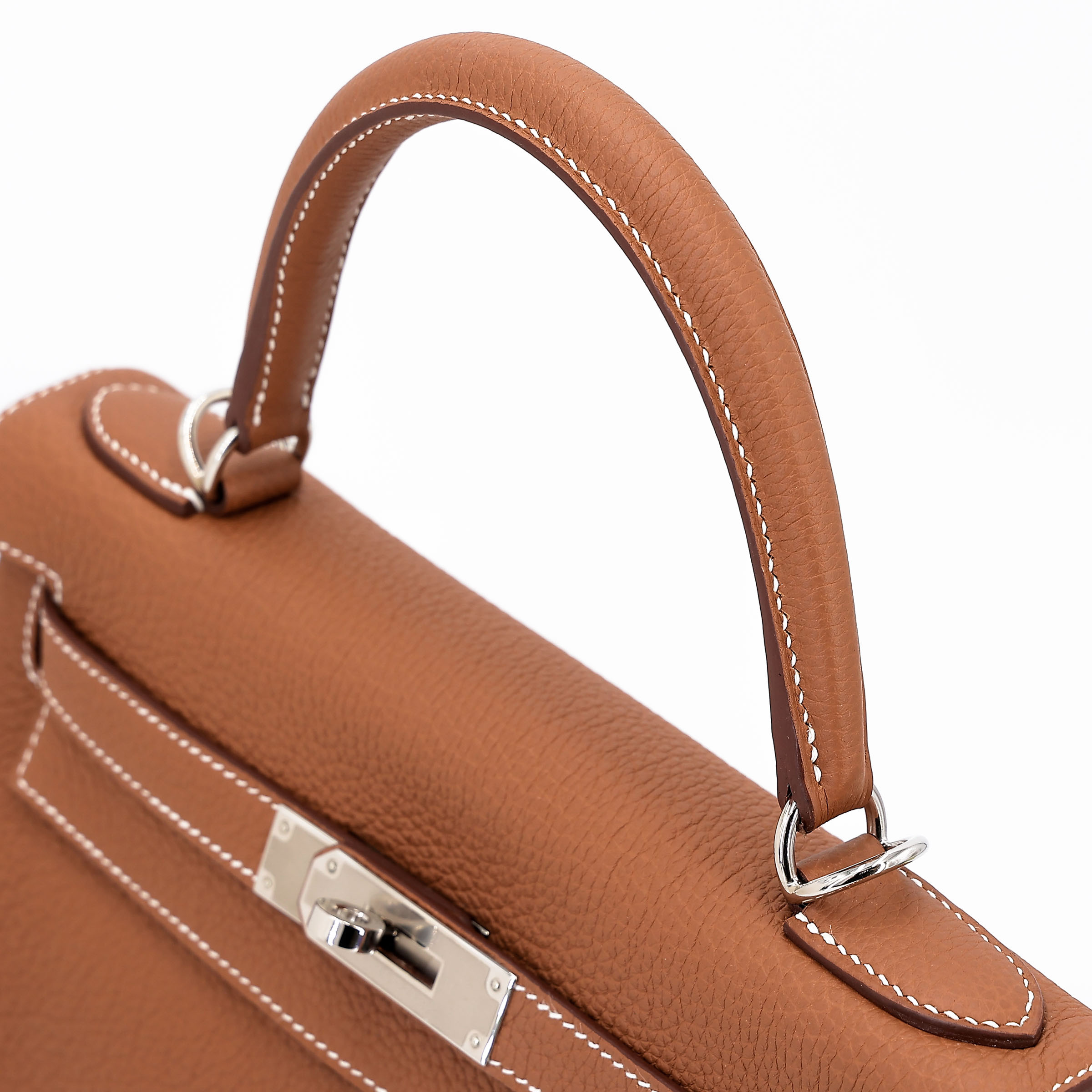 Hermès Kelly 28 Togo Palladium Hardware