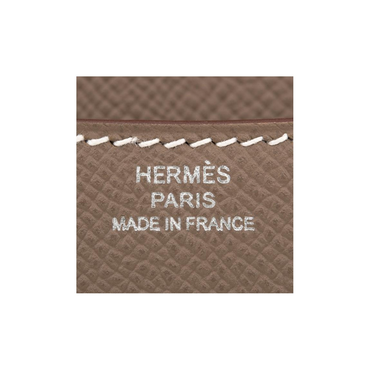 Hermès Constance 19 Palladiumauflage Epsom Etoupe