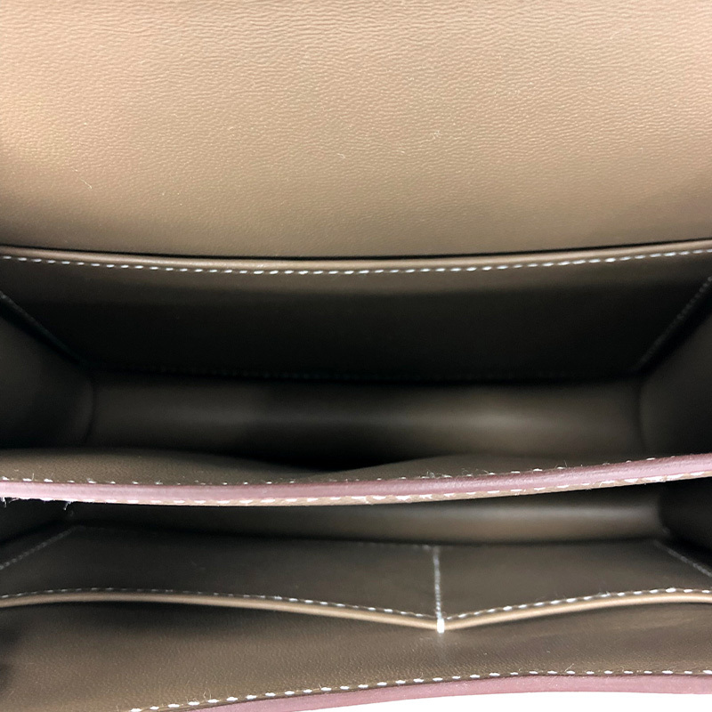 Hermès Constance 19 Palladiumauflage Epsom Etoupe