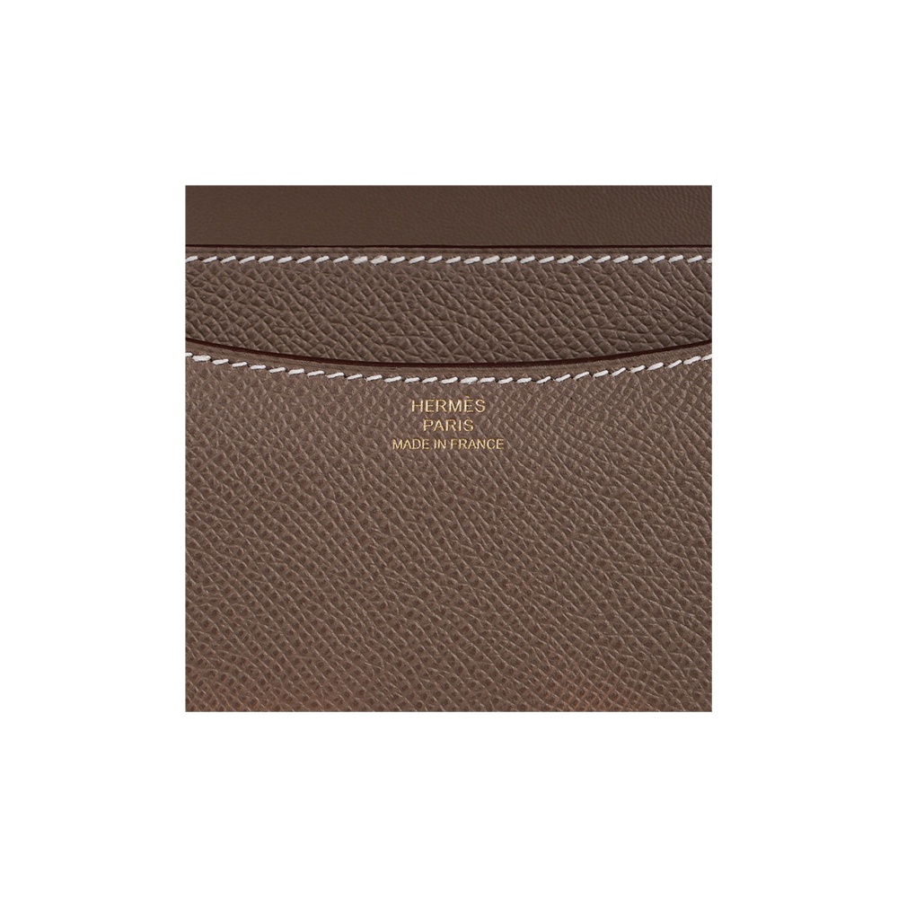 Hermès Constance 19 Gelbgold Epsom Etoupe