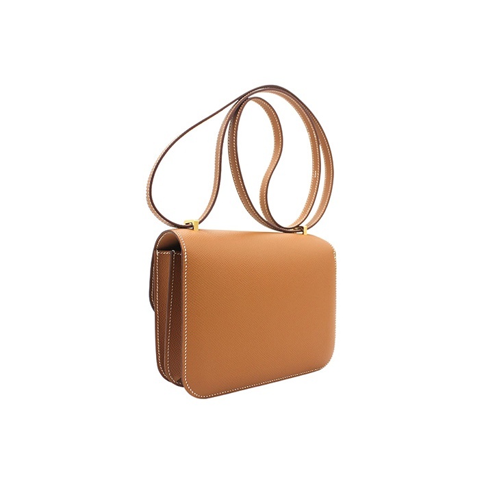 Hermès Constance 19 Gelbgold Epsom Gold