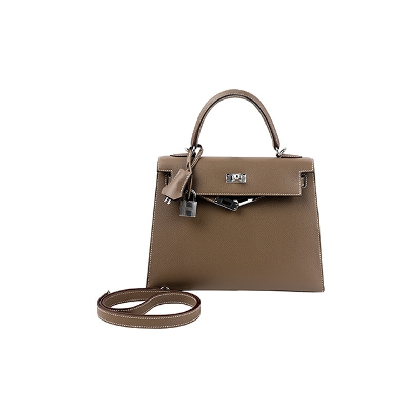 Hermès Kelly 25 Epsom Palladium Hardware