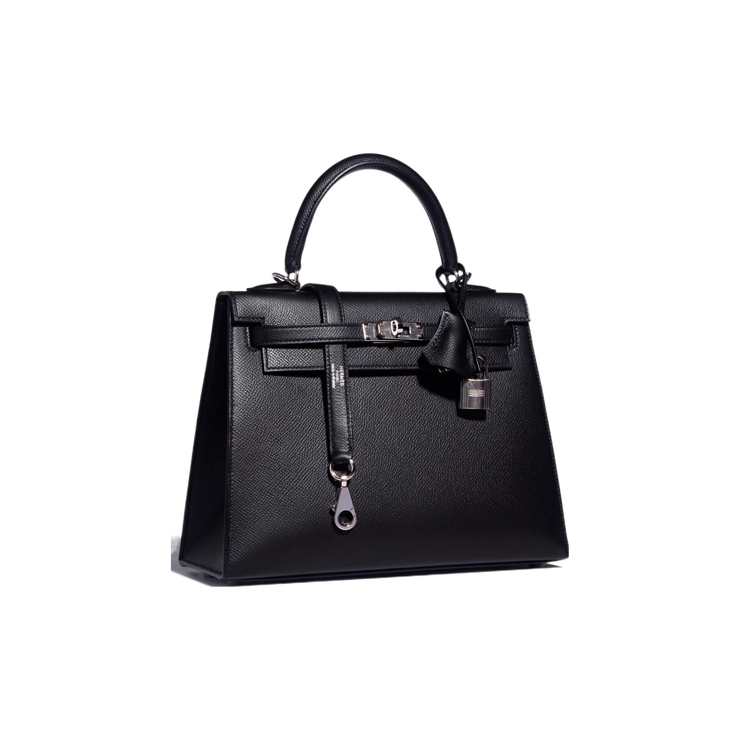 Hermès Kelly 25 Epsom Palladium Hardware
