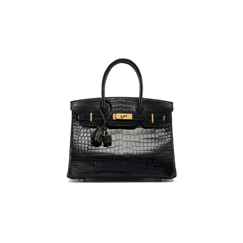 Hermès Birkin 30 Krokodil Gold Hardware