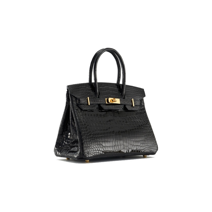 Hermès Birkin 30 Krokodil Gold Hardware