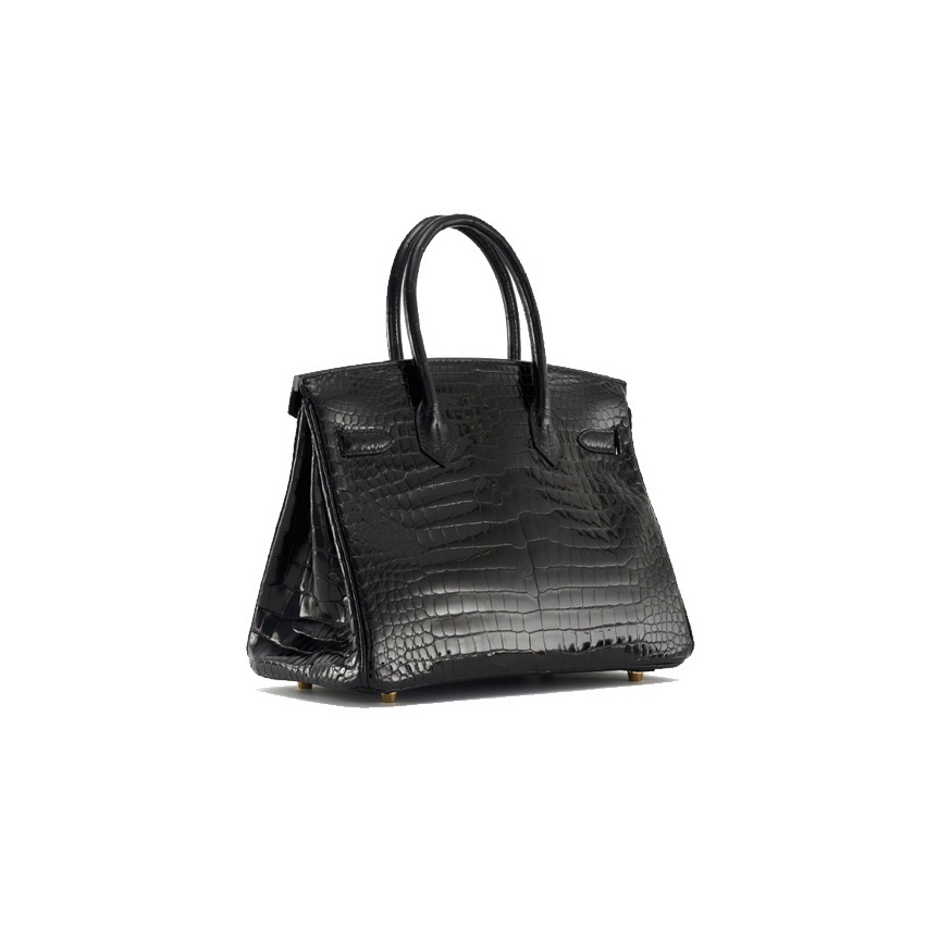 Hermès Birkin 30 Krokodil Gold Hardware