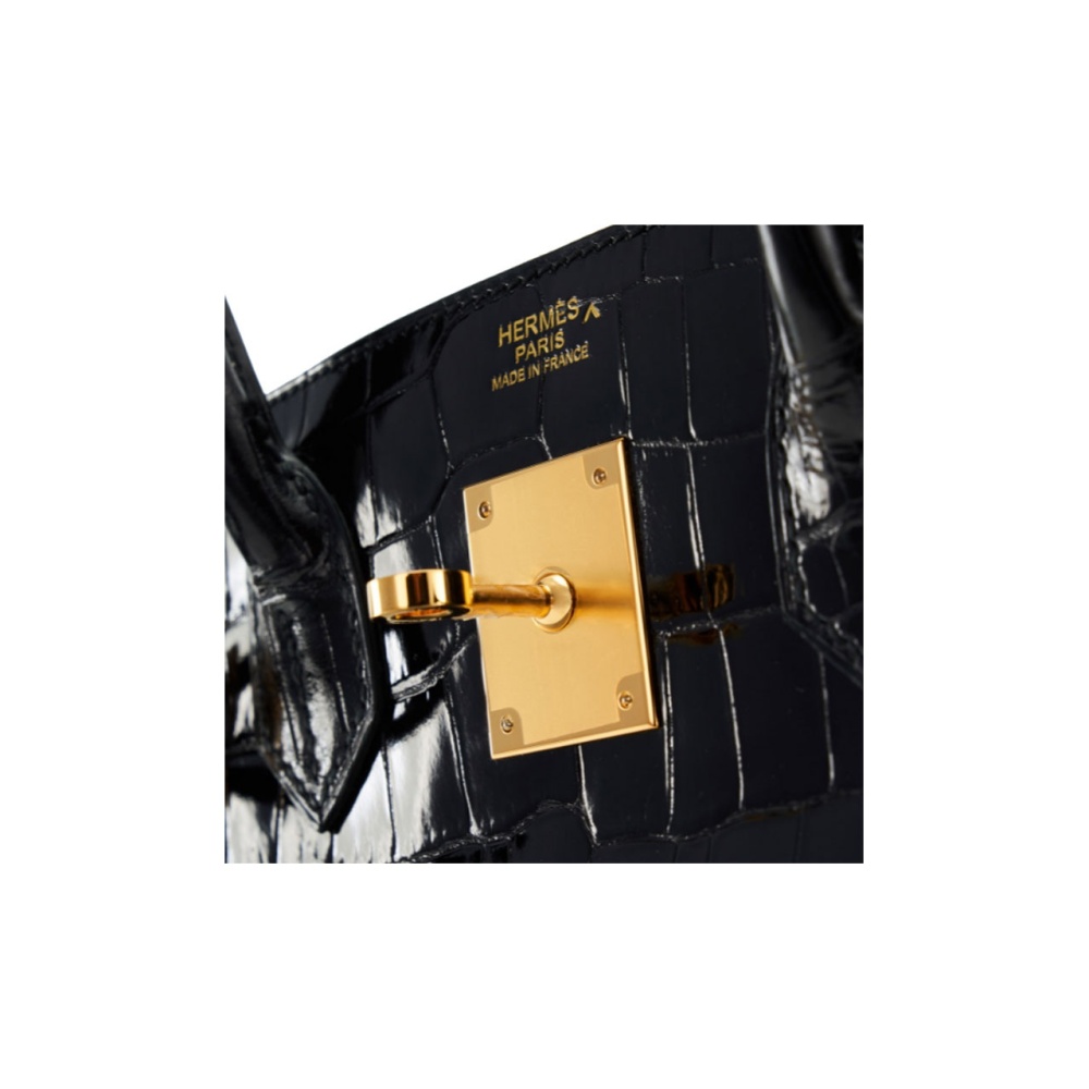 Hermès Birkin 30 Krokodil Gold Hardware