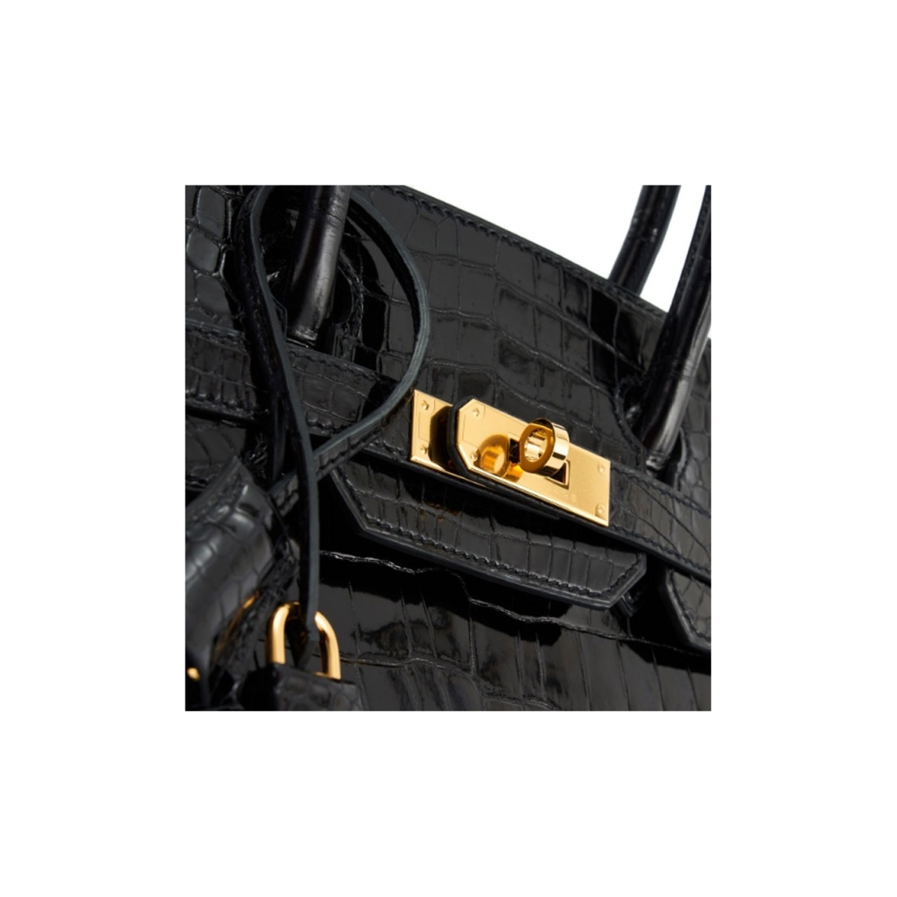 Hermès Birkin 30 Krokodil Gold Hardware