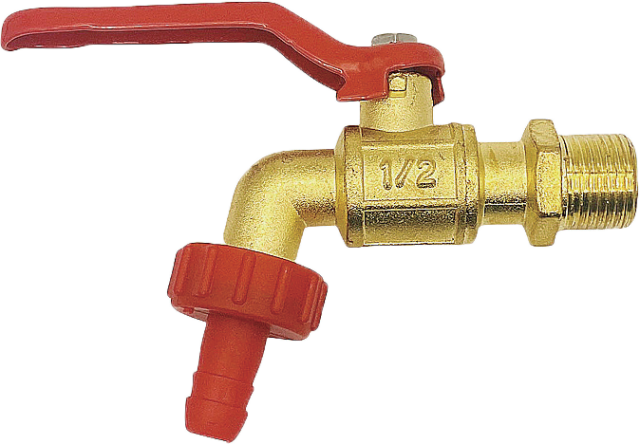 Bronce Pluma con Racor Rojo