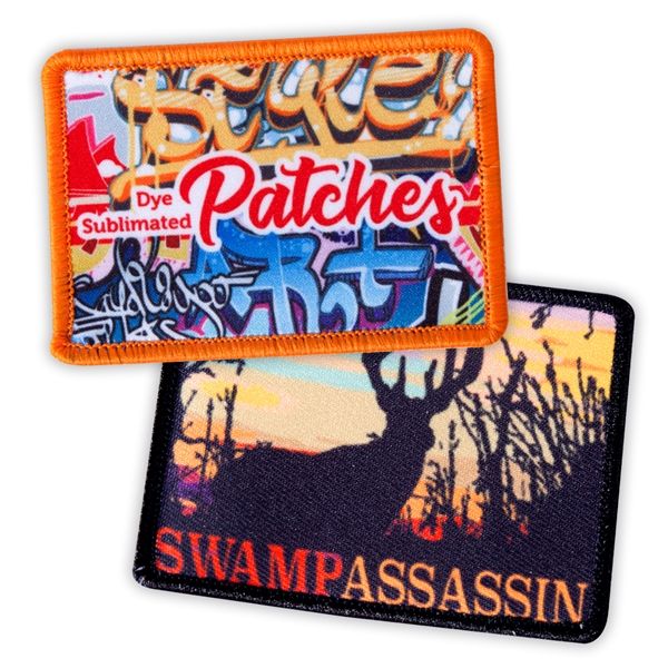 CUSTOM SUBLIMATION PRINTED PATCHES