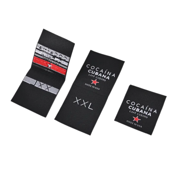 CUSTOM APPAREL WOVEN LABELS
