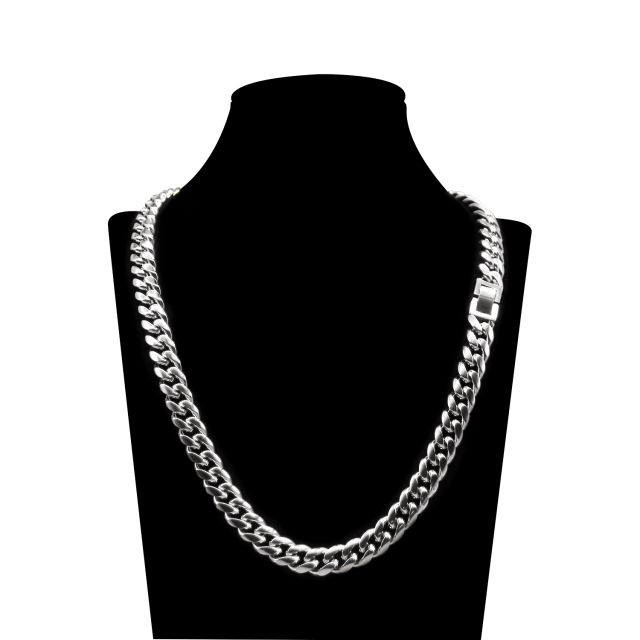 Stock 10MM Cuban Necklace with Jewelry Buckle KN225359-Z