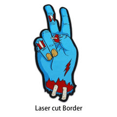Laser cut Border+$0.08/pc
