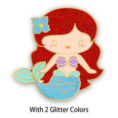 With 2 Glitter Colors+$0.24/pc