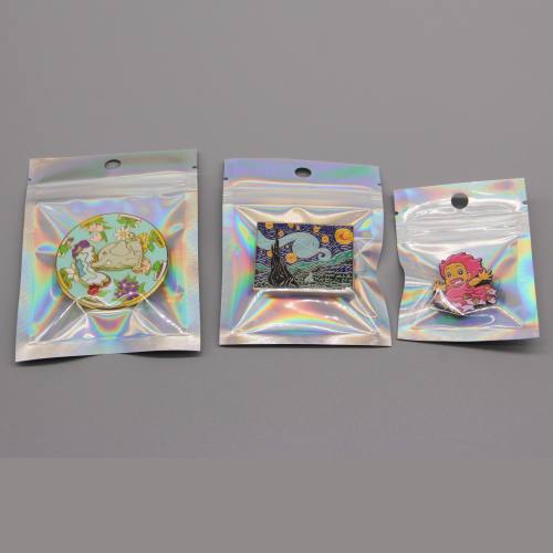 Laser Zip-Lock Bag for Lapel Pin