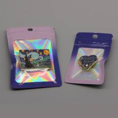 Laser Zip-Lock Bag for Lapel Pin
