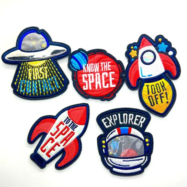 CUSTOM 100% EMBROIDERED PATCHES