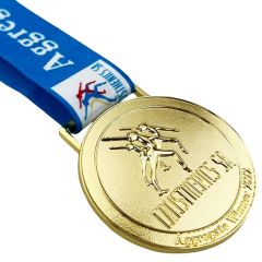 Custom Sandblast Medals (no color)