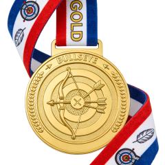 Custom Sandblast Medals (no color)