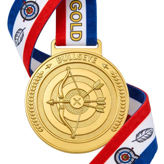 Custom Sandblast Medals (no color)
