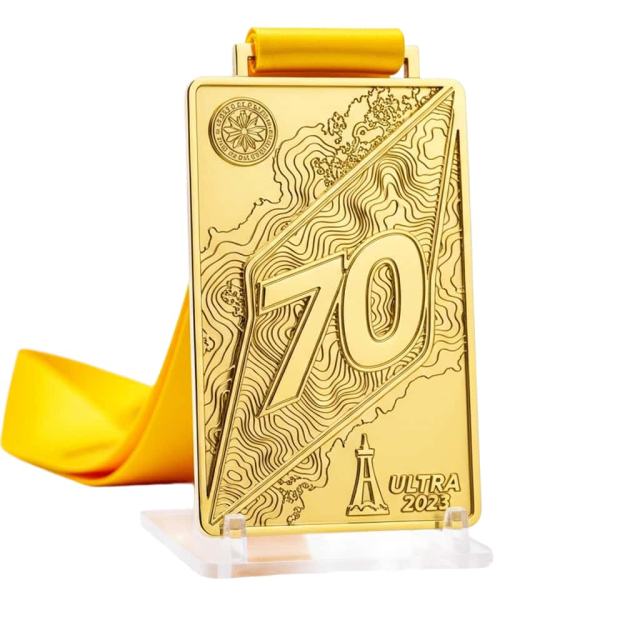 Custom Sandblast Medals (no color)