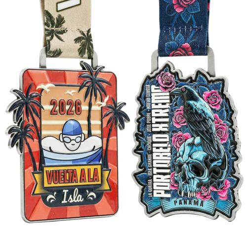 Custom UV Printed Medals