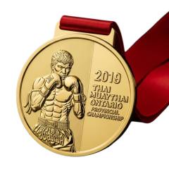 Custom Sandblast Medals (no color)