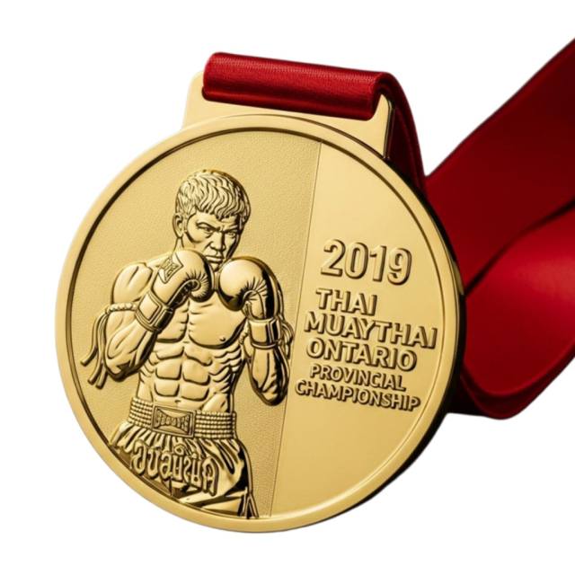 Custom Sandblast Medals (no color)