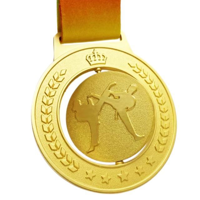 Custom Sandblast Medals (no color)