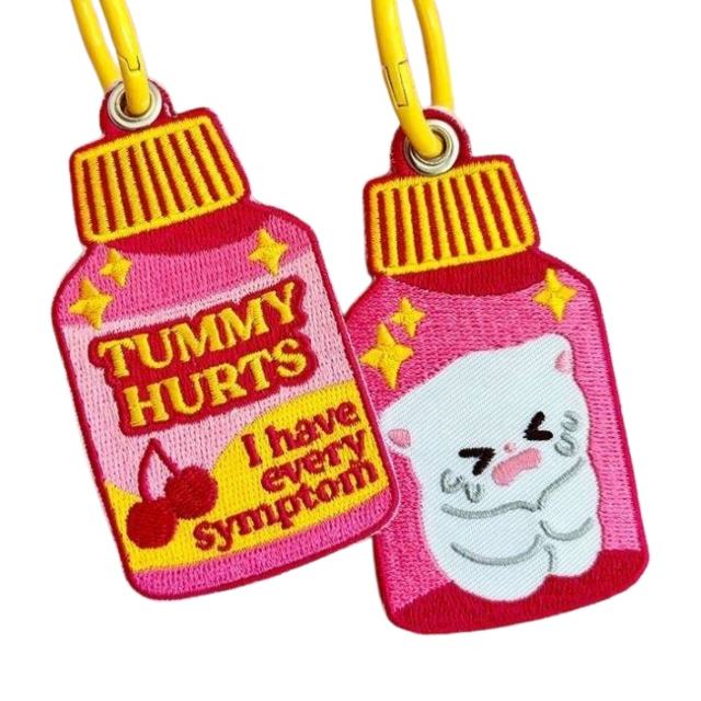 Custom Embroidered Keychains