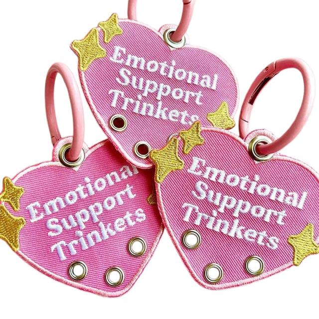 Custom Embroidered Keychains