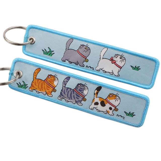 Custom Woven Keychains