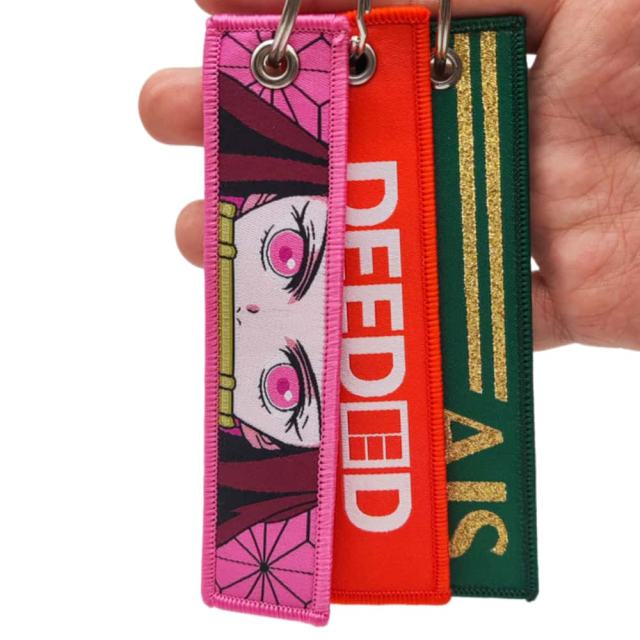Custom Woven Keychains