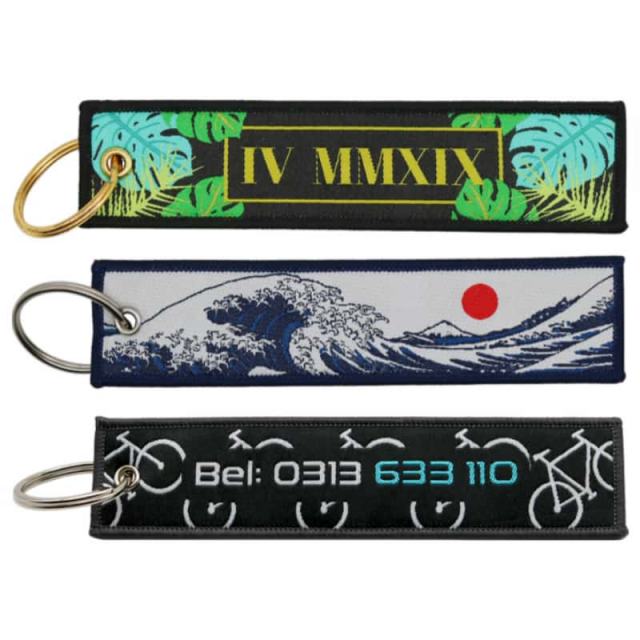Custom Woven Keychains