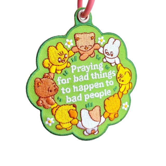 Custom Embroidered Keychains