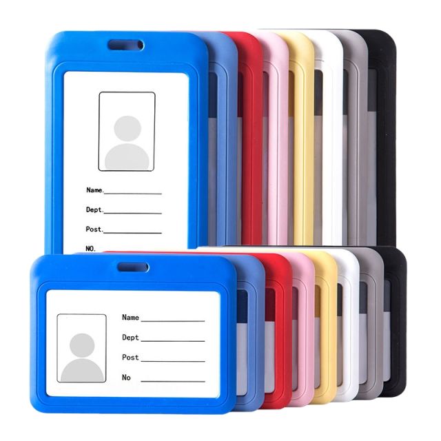 Hard Plastic ID Card Holder