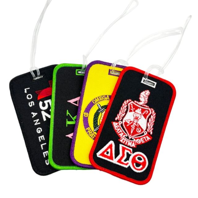 Custom Embroidered Luggage Tags