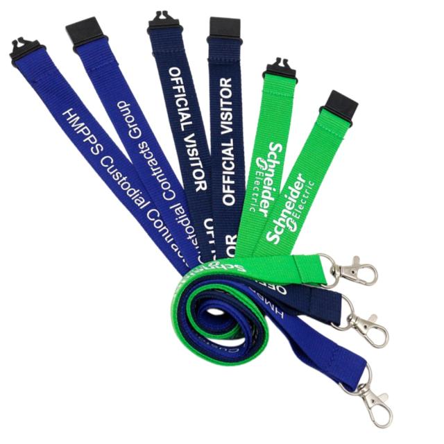 Custom Polyester Lanyards (ID Cards Optional)