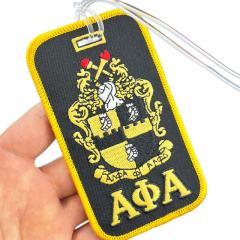 Custom Embroidered Luggage Tags