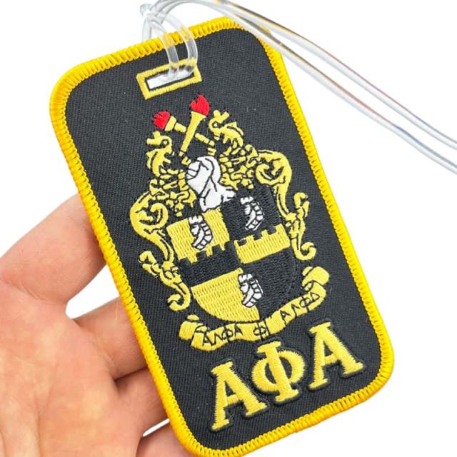 Custom Embroidered Luggage Tags