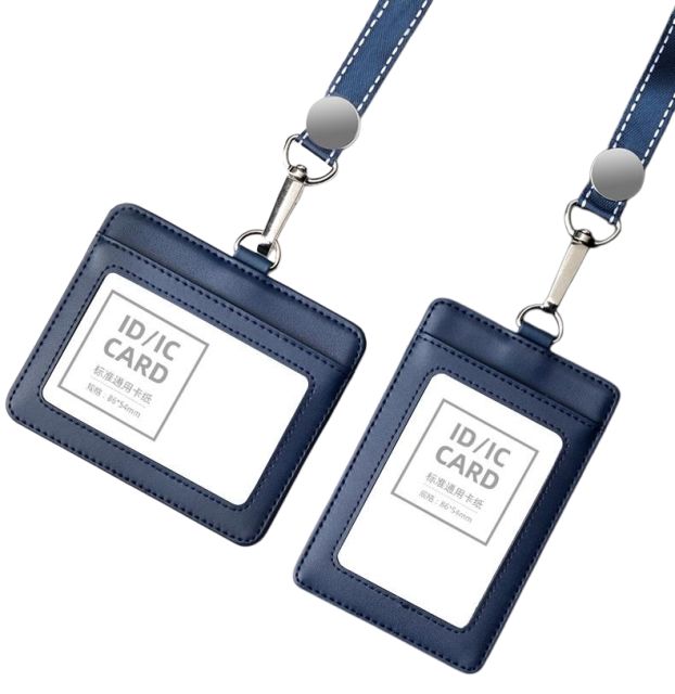 Leather ID Card Holder
